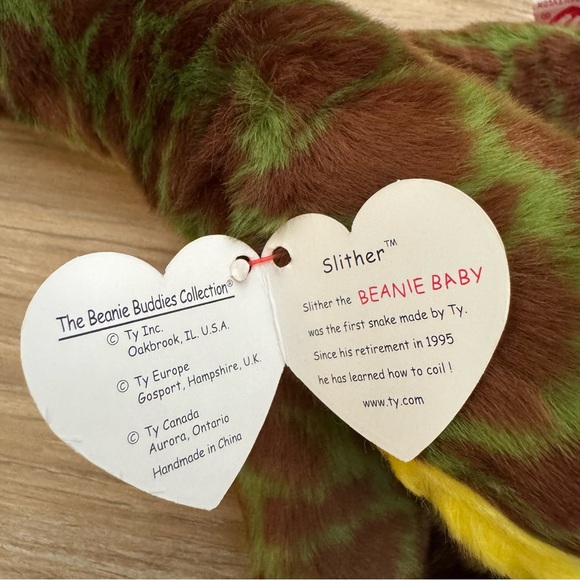 NWT Ty Beanie Buddy Slither - Picture 4 of 12